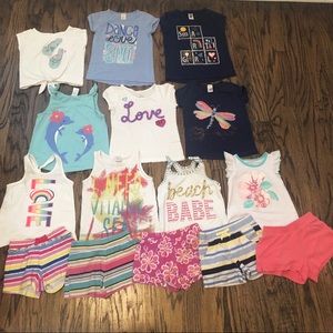 LOT Summer Play Clothes 5t Gymboree